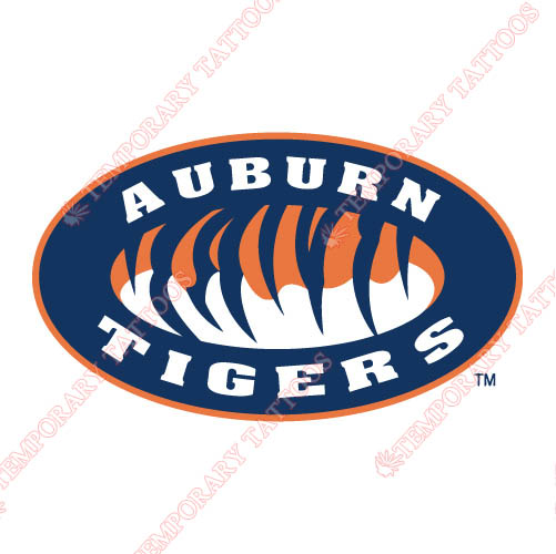 Auburn Tigers 1998 Pres Alternate Customize Temporary Tattoos Stickers NO.3763